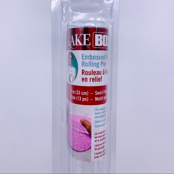 Cake Boss Embossed Fondant Rolling Pin - Picture 4 of 8